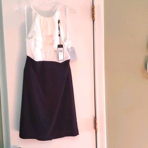 BCBG Maxazria woven, lace dress